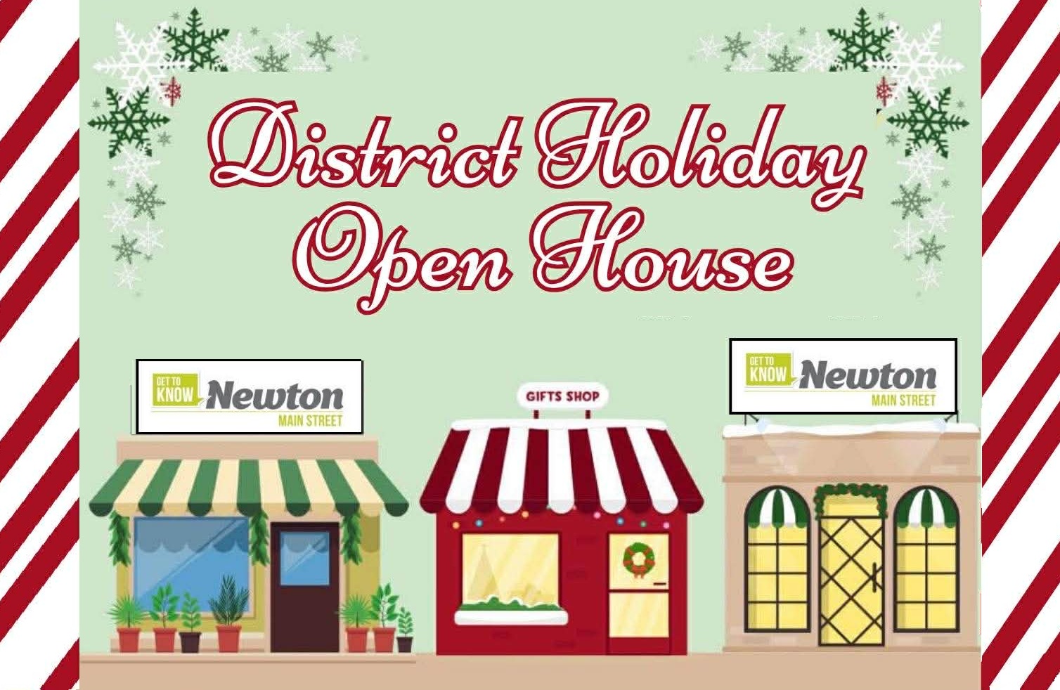 Event Promo Photo For Newton Main Street District Holiday Open House