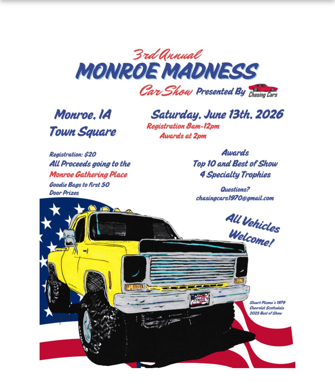 poster for the car show