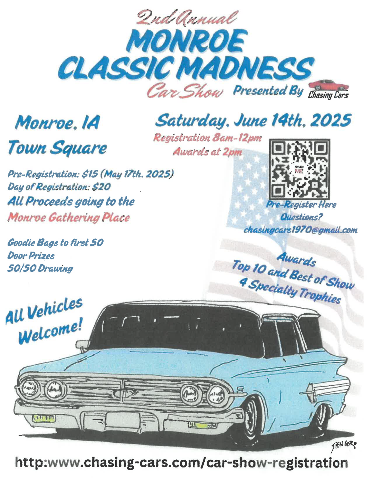 Event Promo Photo For Monroe Classic Car Show