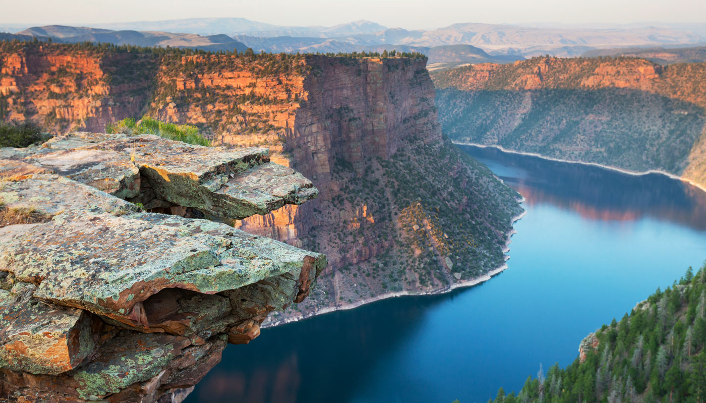 Flaming Gorge recreation area Wyoming