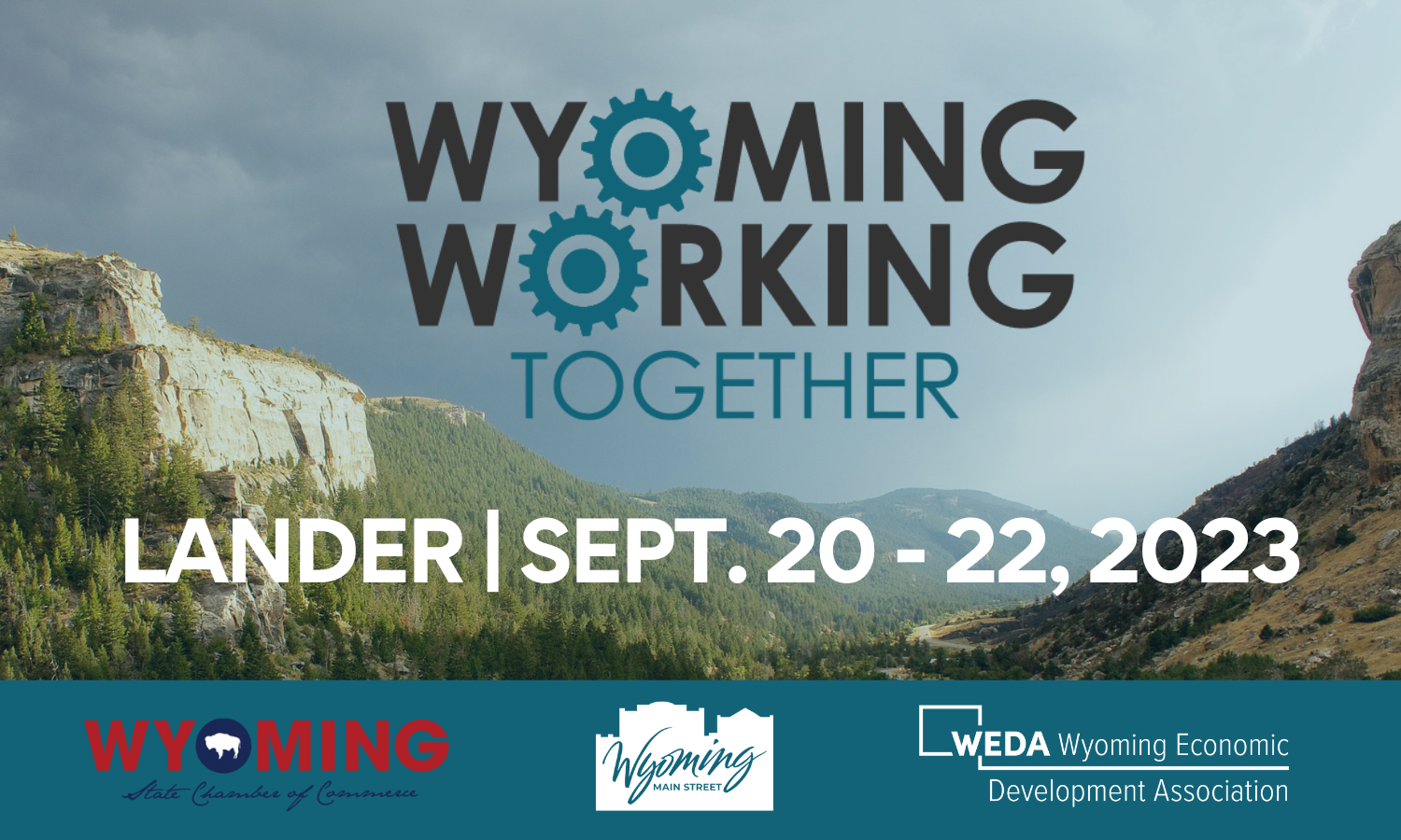Click the Register today - Wyoming Working Together conference slide photo to open
