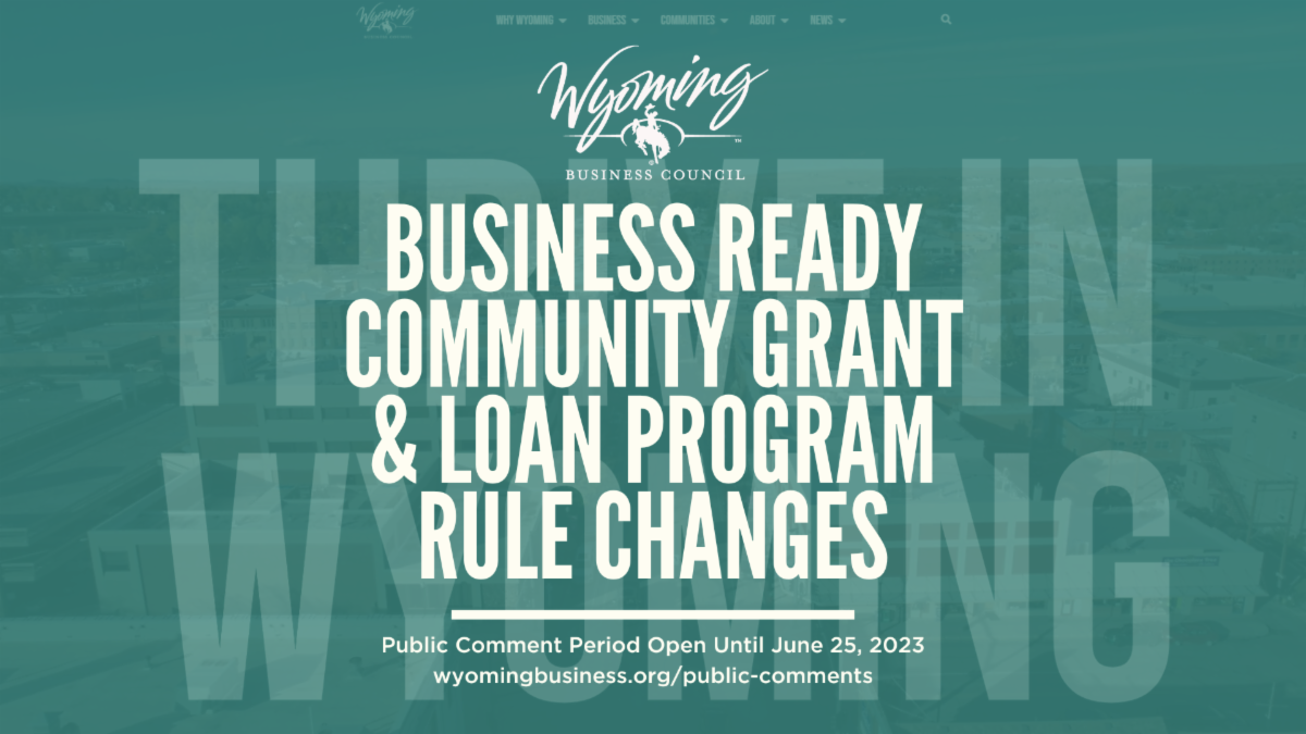 Click the Business Council Opens Public Comment Period for Business Ready Community Grant and Loan Rule Changes slide photo to open