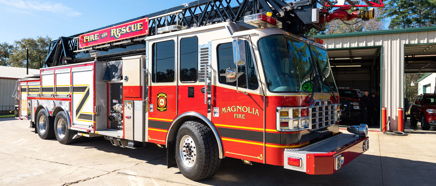 magnolia fire department engine