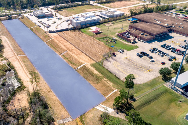 Regional Detention Basin Photo