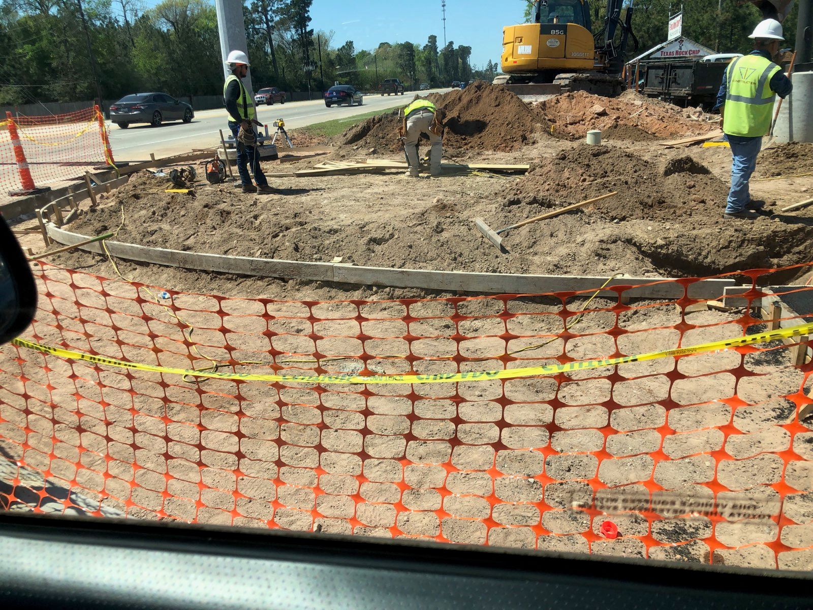 Research Forest R-Turn Lane to Improve Traffic Flow Nears Completion Main Photo