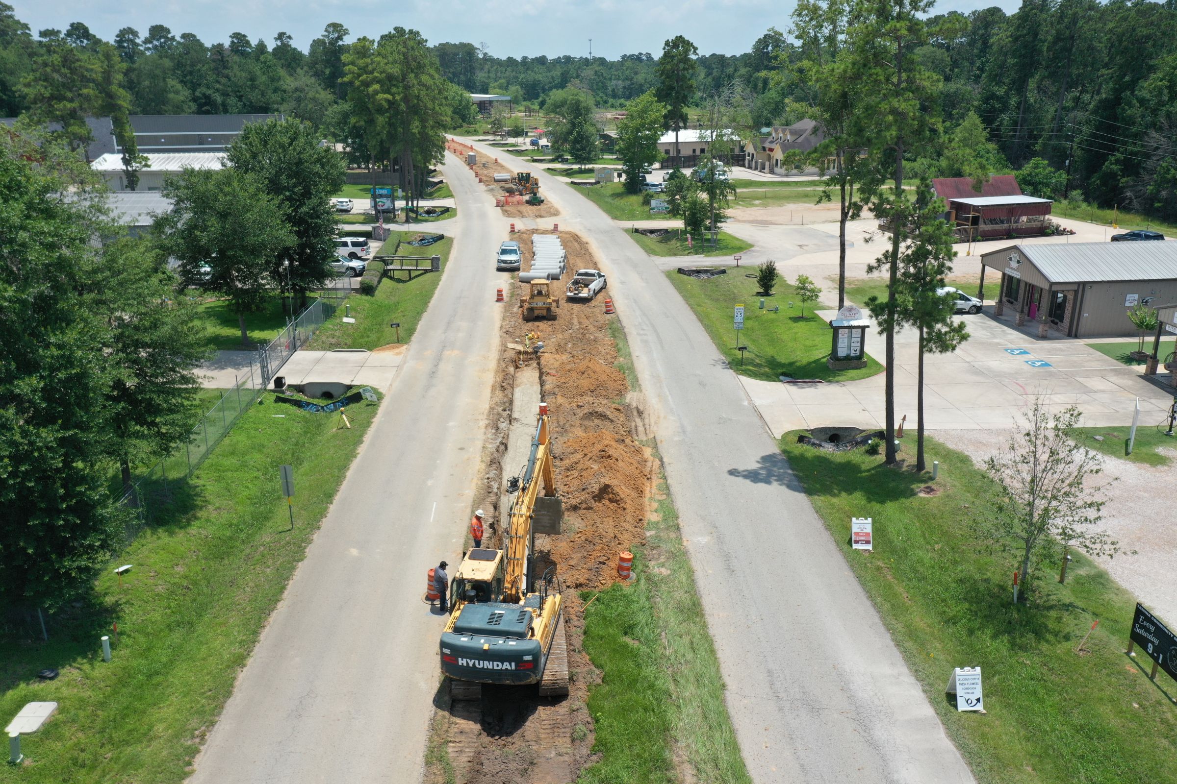 Progress on the Tamina Road Enhancement Project! Photo