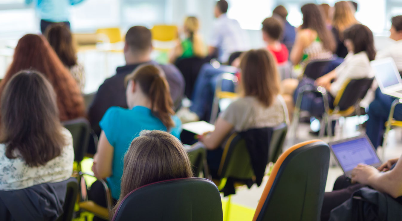students in class