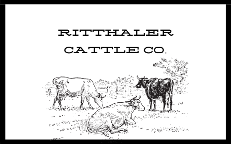 Ritthaler Cattle Co.'s Logo
