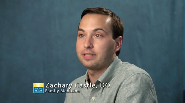 Video Screenshot for Zachary Castle, DO Interview