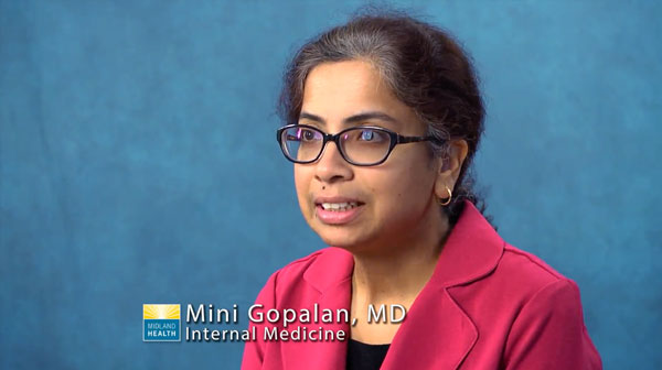 Video Screenshot for Mini Gopalan, MD Interview