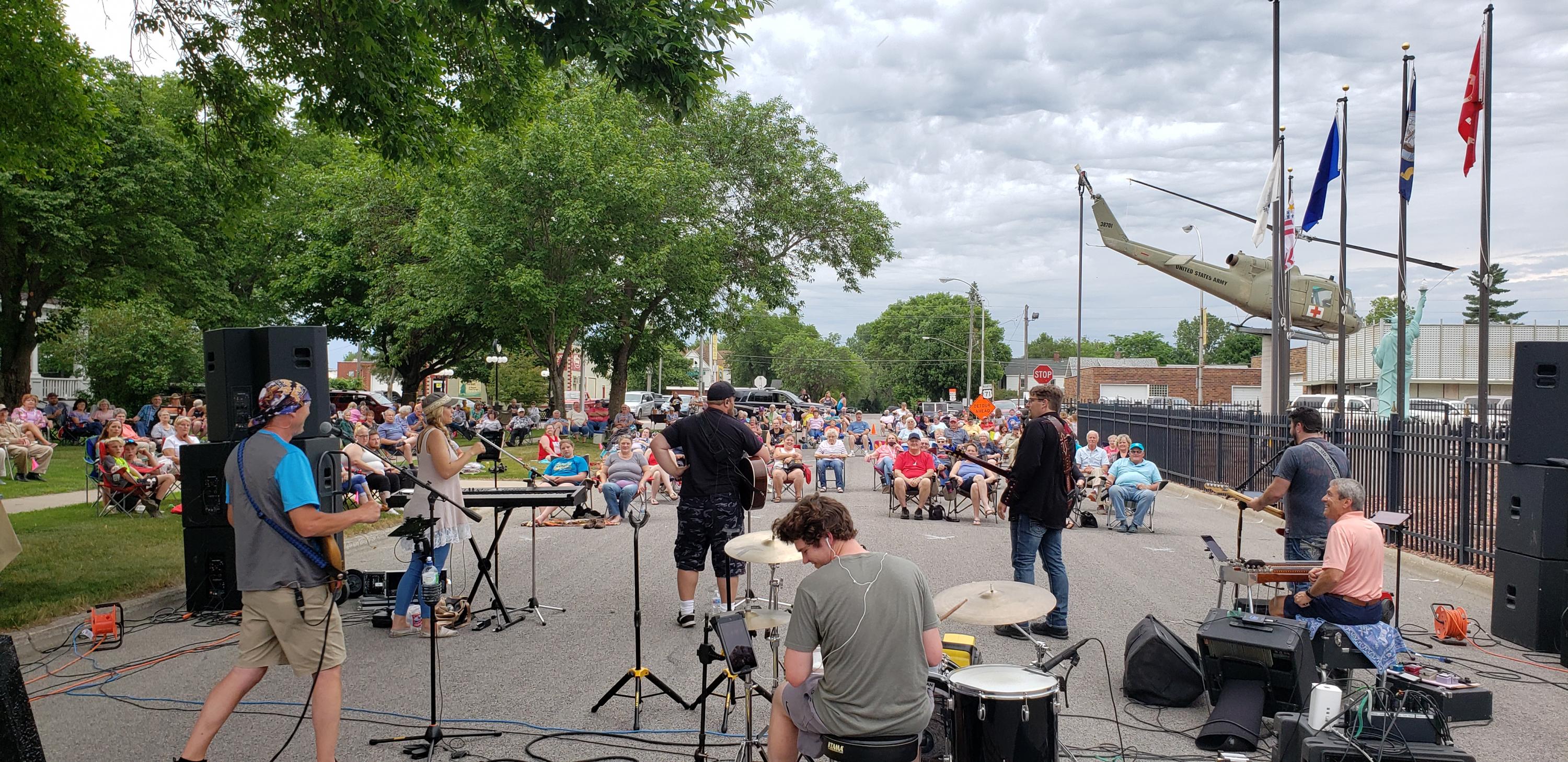 concert in the park