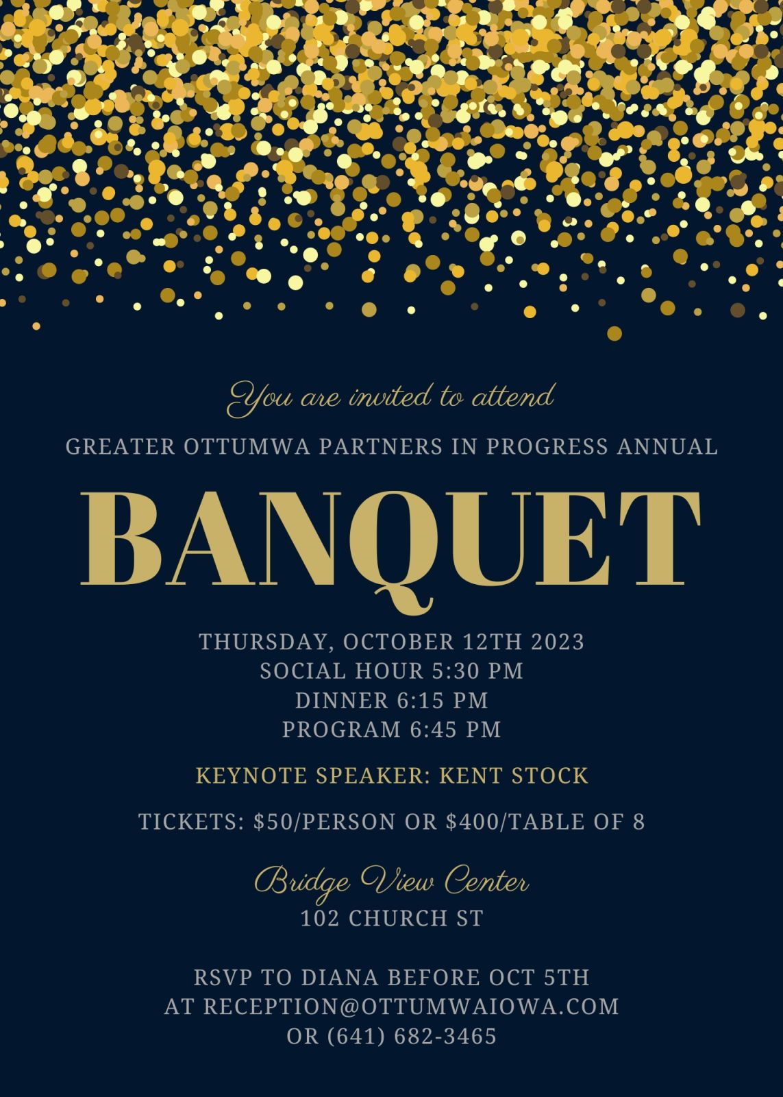 Annual Banquet Poster