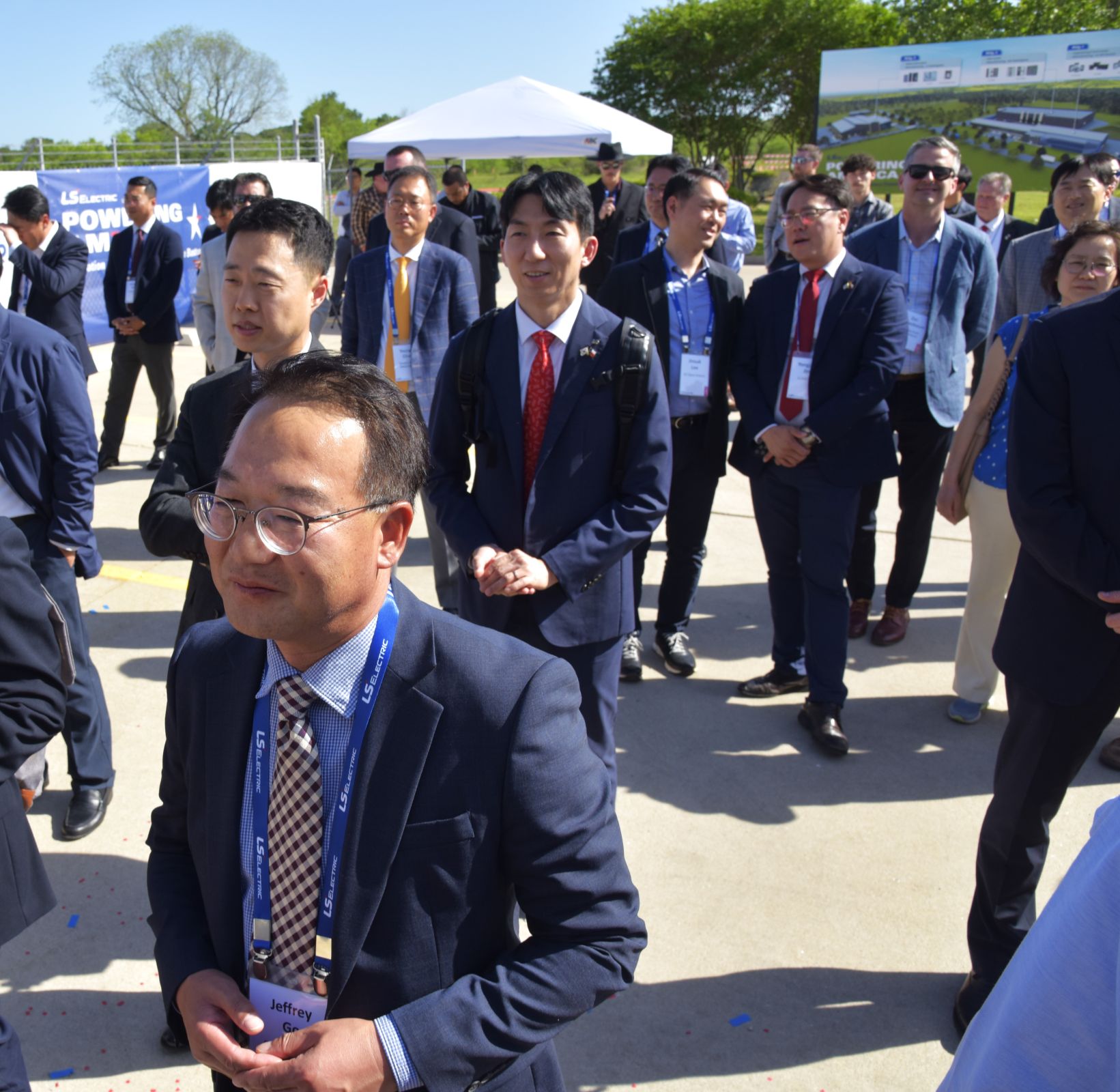 LS Electric (Bastrop Campus) held their grand opening and ribbon cutting at the Bastrop Business and Industrial Park on Monday, April 14, 2025, with LS Electric Chairman Ja-Kyum Koo leading the event. Guests enjoyed a facility tour, speeches, delicious food catered by Crave of Austin, live music and Korean traditional dancing.&nbsp;Photos by Terry Hagerty Photography