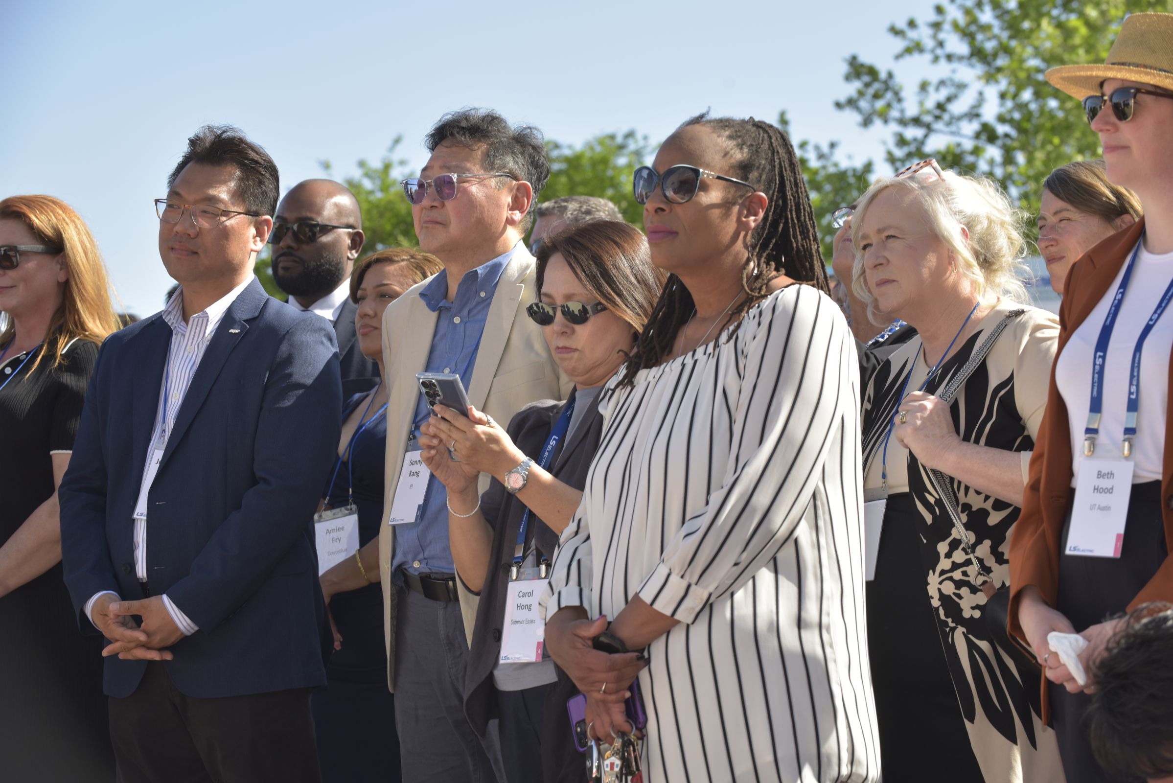 LS Electric (Bastrop Campus) held their grand opening and ribbon cutting at the Bastrop Business and Industrial Park on Monday, April 14, 2025, with LS Electric Chairman Ja-Kyum Koo leading the event. Guests enjoyed a facility tour, speeches, delicious food catered by Crave of Austin, live music and Korean traditional dancing.&nbsp;Photos by Terry Hagerty Photography