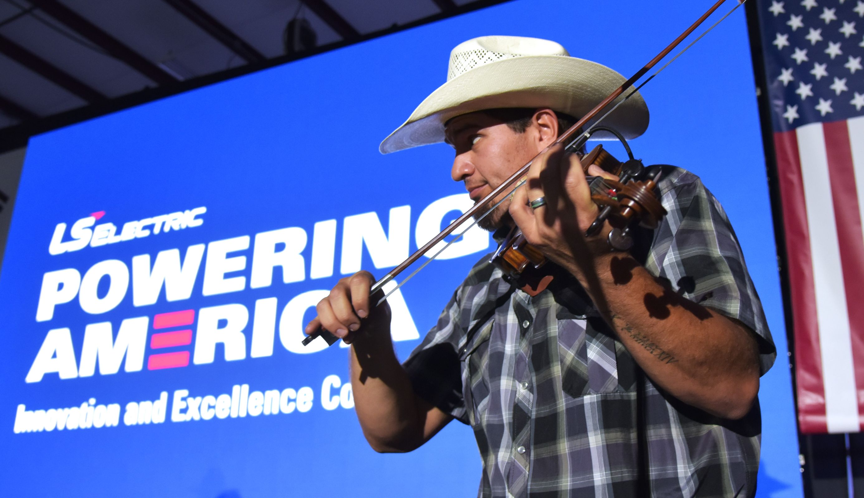 LS Electric (Bastrop Campus) held their grand opening and ribbon cutting at the Bastrop Business and Industrial Park on Monday, April 14, 2025, with LS Electric Chairman Ja-Kyum Koo leading the event. Guests enjoyed a facility tour, speeches, delicious food catered by Crave of Austin, live music and Korean traditional dancing.&nbsp;Photos by Terry Hagerty Photography