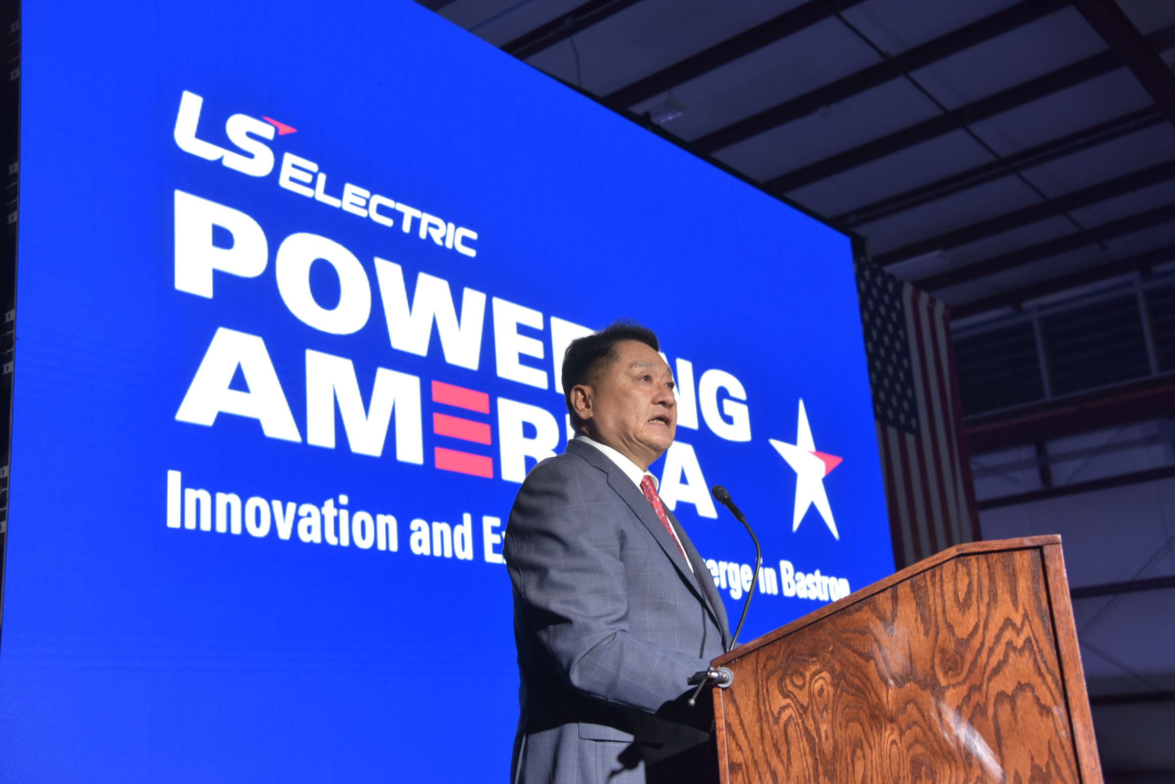 LS Electric (Bastrop Campus) held their grand opening and ribbon cutting at the Bastrop Business and Industrial Park on Monday, April 14, 2025, with LS Electric Chairman Ja-Kyum Koo leading the event. Guests enjoyed a facility tour, speeches, delicious food catered by Crave of Austin, live music and Korean traditional dancing.&nbsp;Photos by Terry Hagerty Photography