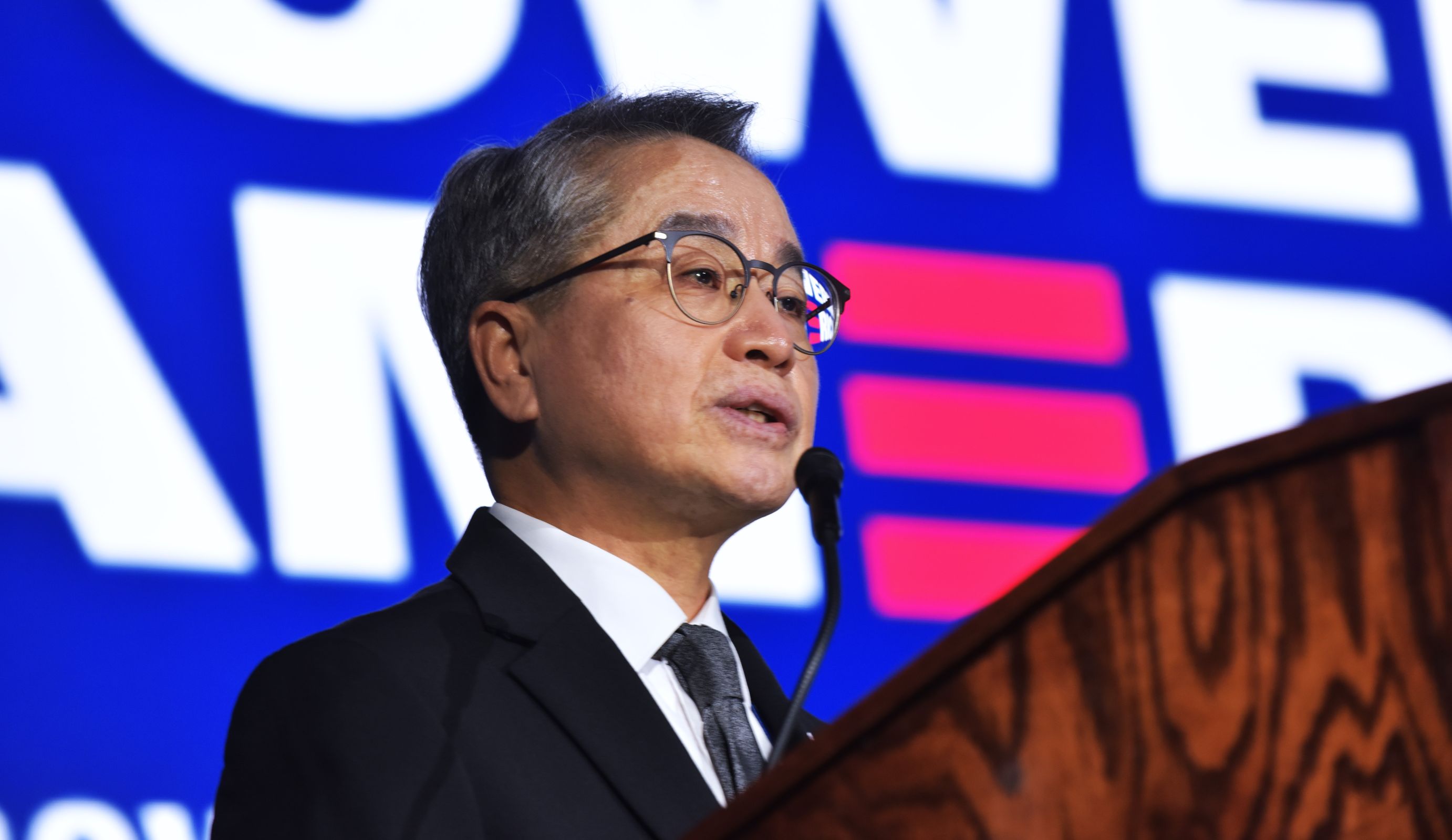 LS Electric (Bastrop Campus) held their grand opening and ribbon cutting at the Bastrop Business and Industrial Park on Monday, April 14, 2025, with LS Electric Chairman Ja-Kyum Koo leading the event. Guests enjoyed a facility tour, speeches, delicious food catered by Crave of Austin, live music and Korean traditional dancing.&nbsp;Photos by Terry Hagerty Photography