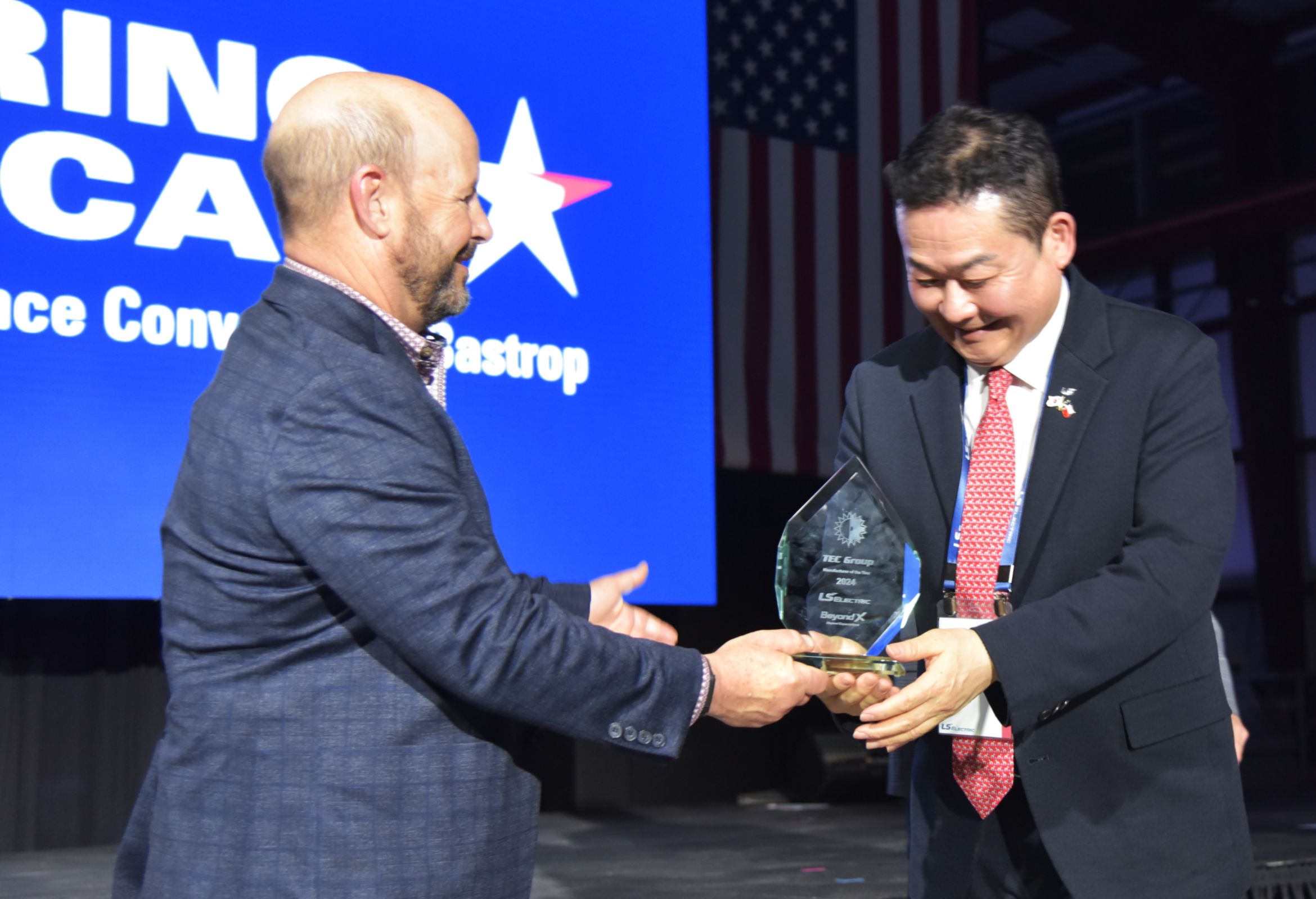 LS Electric (Bastrop Campus) held their grand opening and ribbon cutting at the Bastrop Business and Industrial Park on Monday, April 14, 2025, with LS Electric Chairman Ja-Kyum Koo leading the event. Guests enjoyed a facility tour, speeches, delicious food catered by Crave of Austin, live music and Korean traditional dancing.&nbsp;Photos by Terry Hagerty Photography