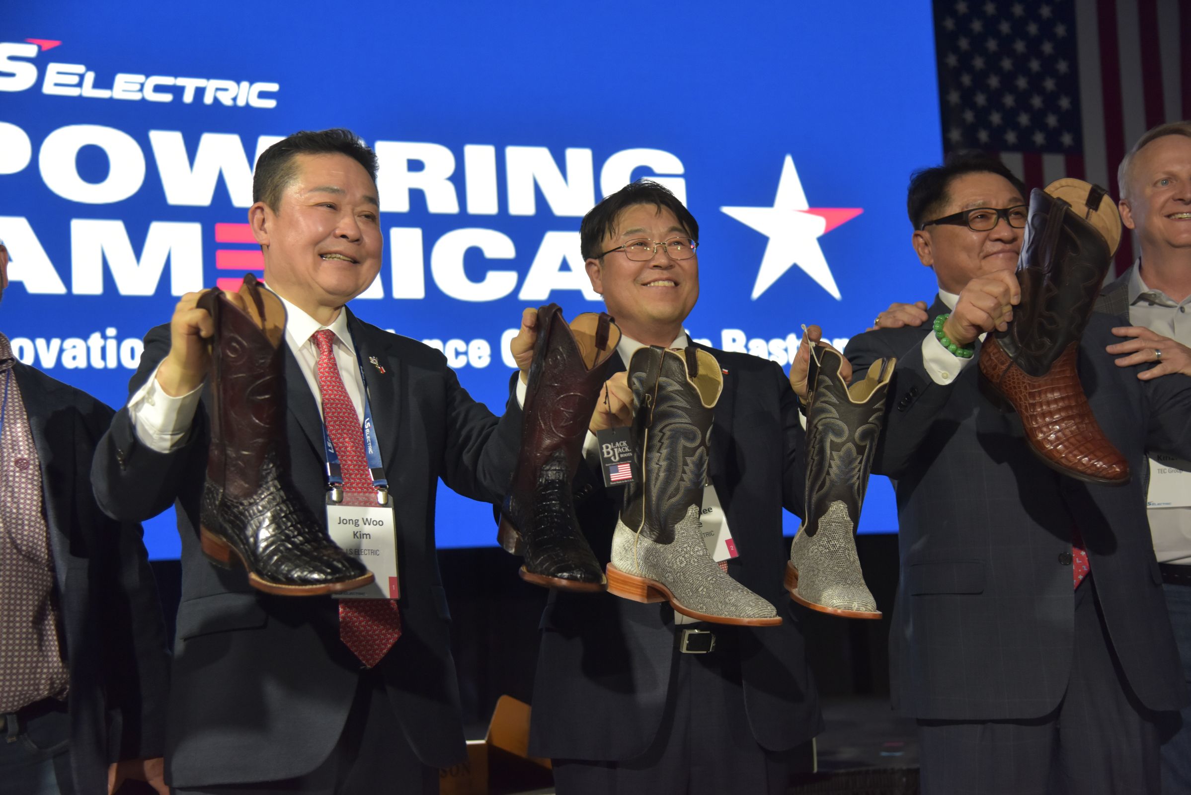 LS Electric (Bastrop Campus) held their grand opening and ribbon cutting at the Bastrop Business and Industrial Park on Monday, April 14, 2025, with LS Electric Chairman Ja-Kyum Koo leading the event. Guests enjoyed a facility tour, speeches, delicious food catered by Crave of Austin, live music and Korean traditional dancing.&nbsp;Photos by Terry Hagerty Photography