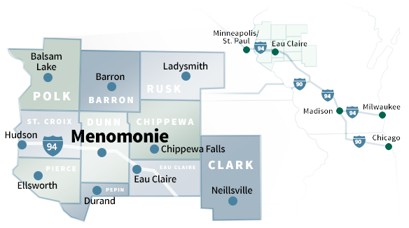 regional map