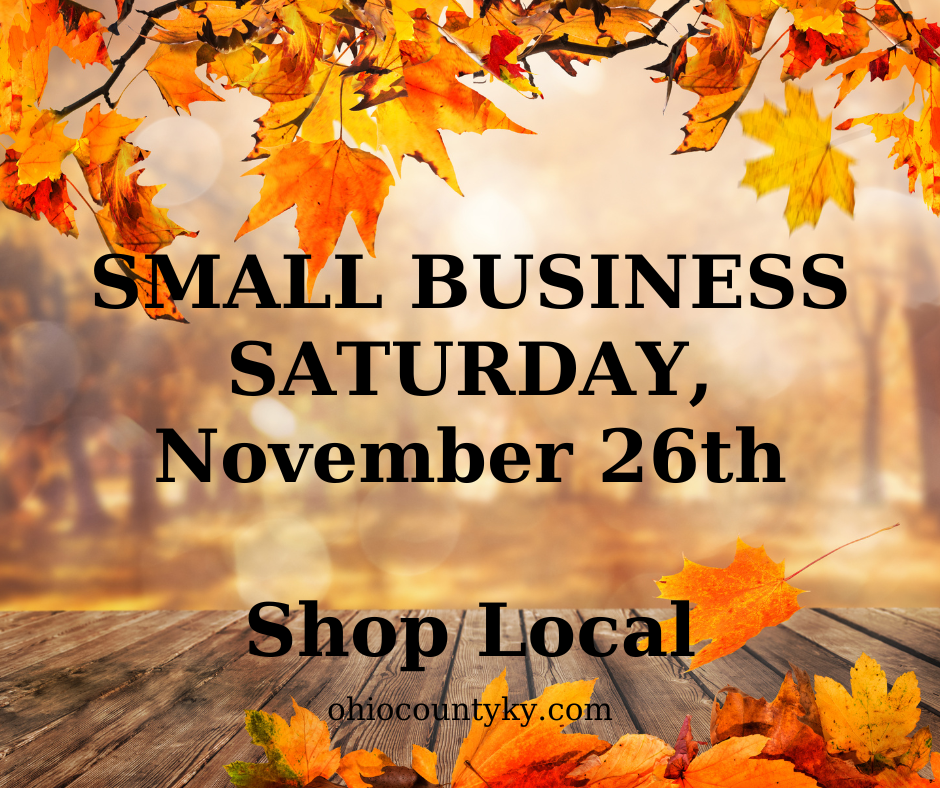 Small Business Saturday - November 26th Main Photo