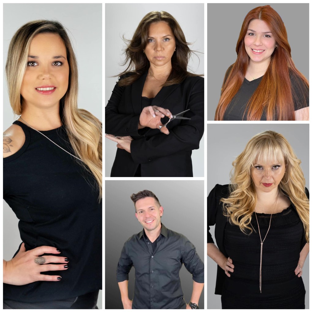 Staff at Barbera's Glam Hair Studio