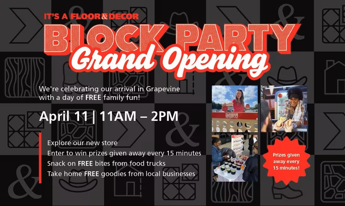 New in Grapevine: April 2026 Main Photo