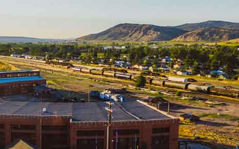 Evanston Roundhouse and Railyards Photo