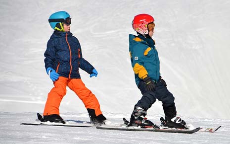 Family XC Ski Race Day at Purple Sage Photo