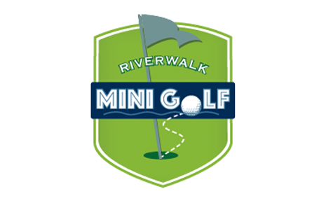 Riverwalk Mini Golf's Logo