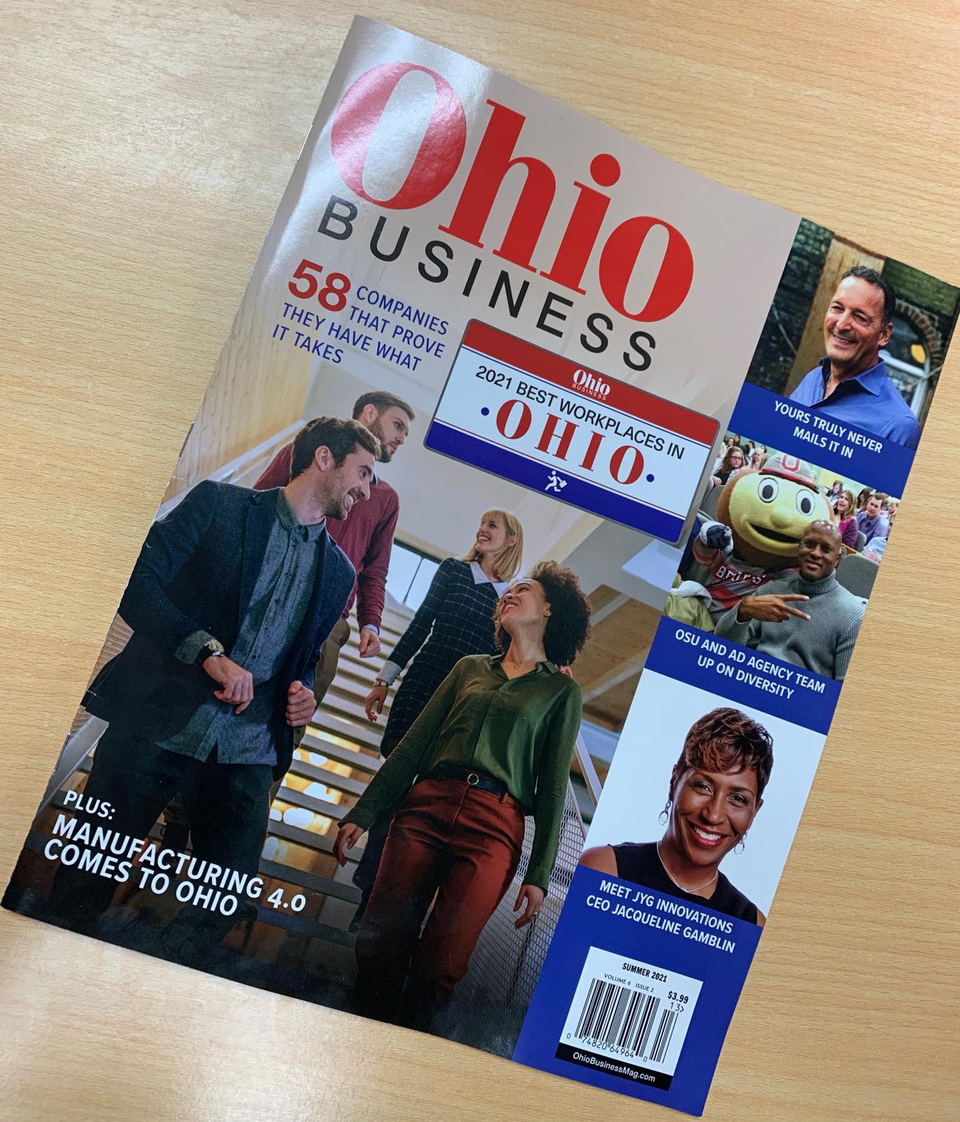 The Summer edition of Ohio Business Magazine 