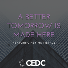 A Better tomorrow is made here