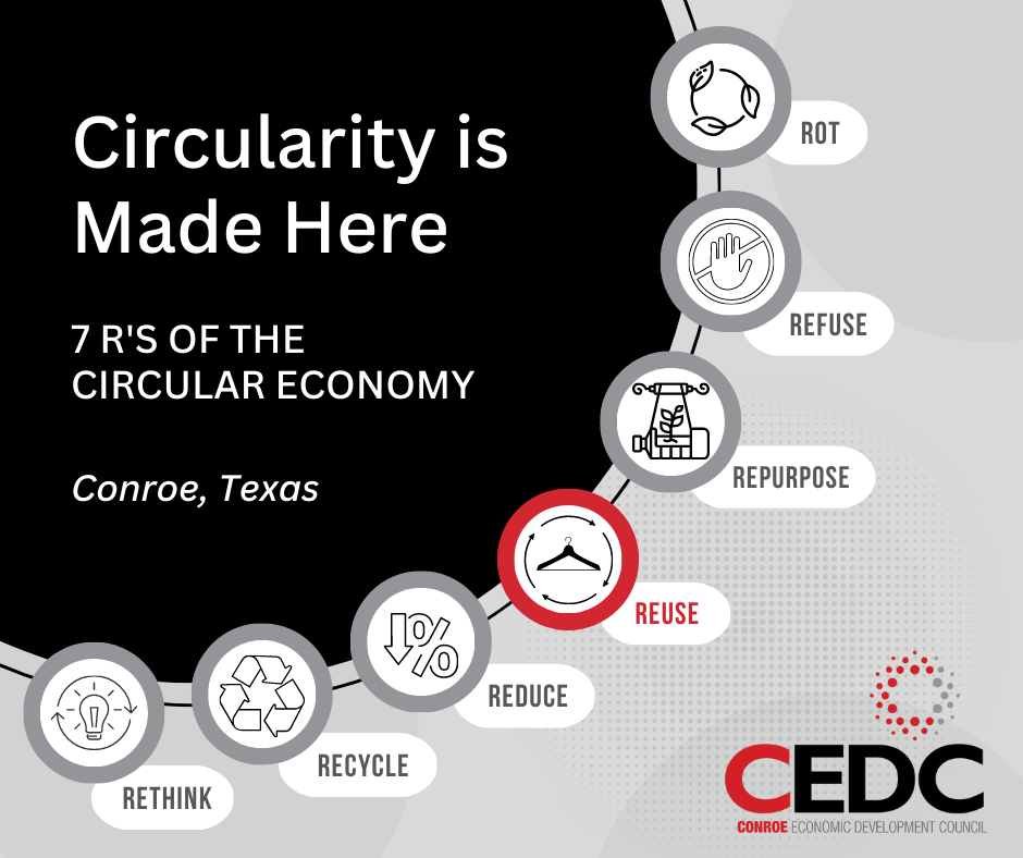 Reuse Provides Maximum Benefit in Conroe's Circular Economy main photo