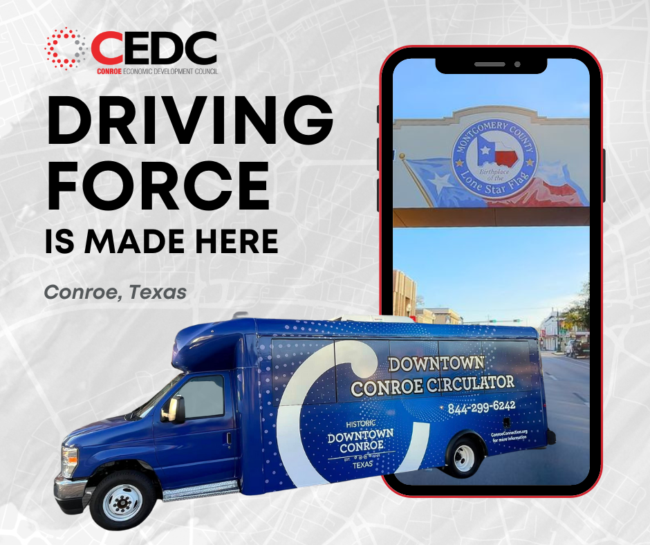 Conroe Connection Shows that Driving Force is Made Here Photo