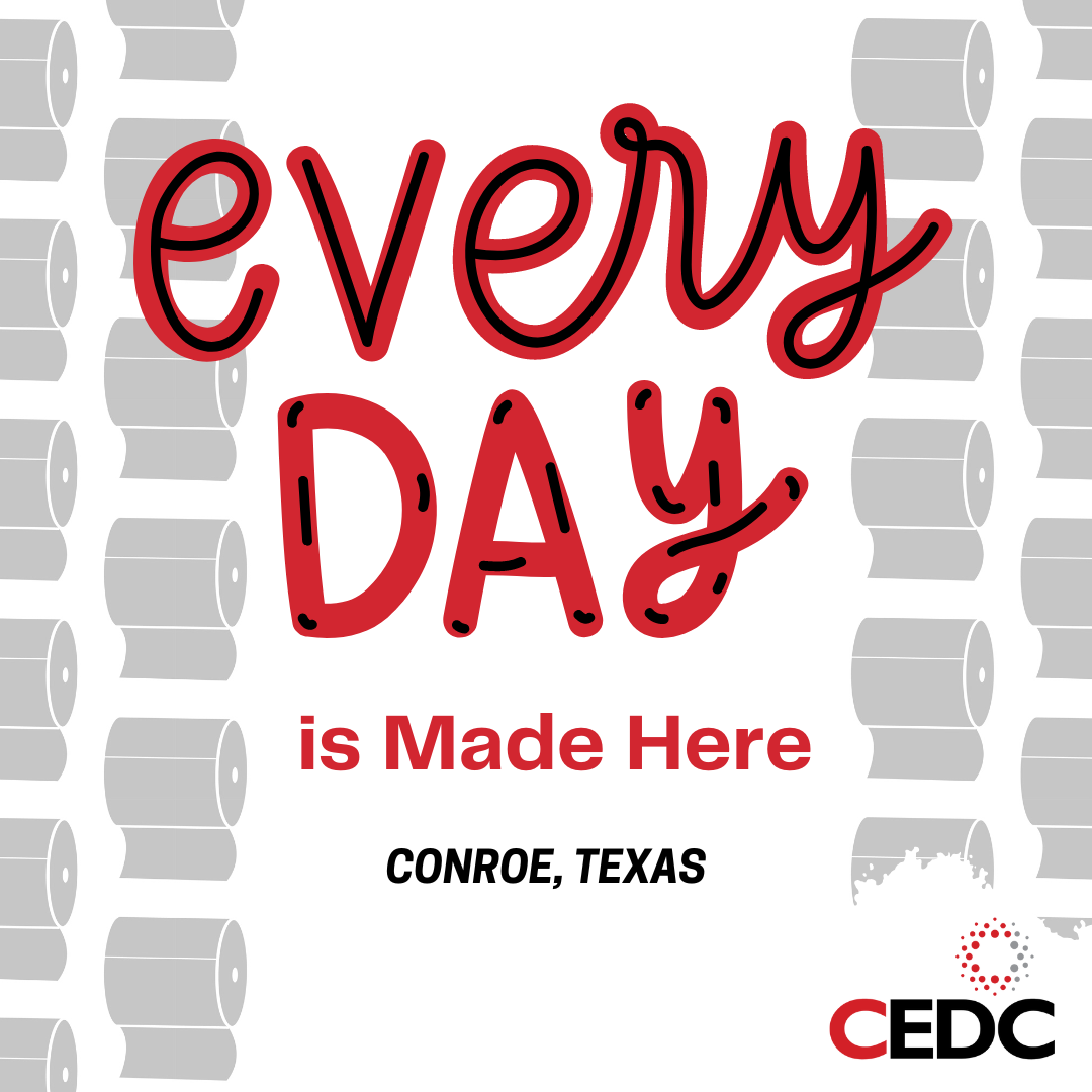 Every Day is Made Here Featuring Texas Tissue Converting Photo