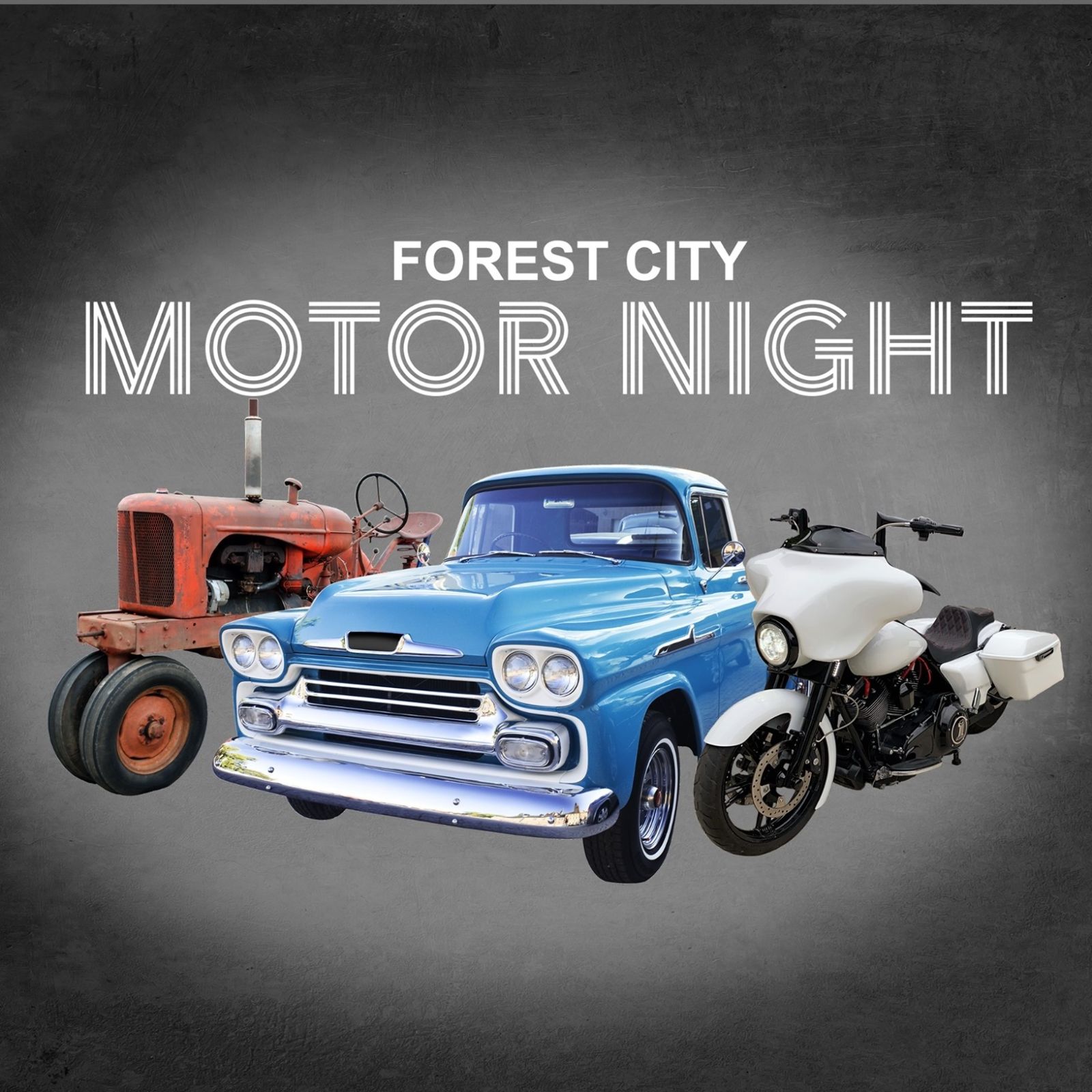 Forest City Motor Night Photo