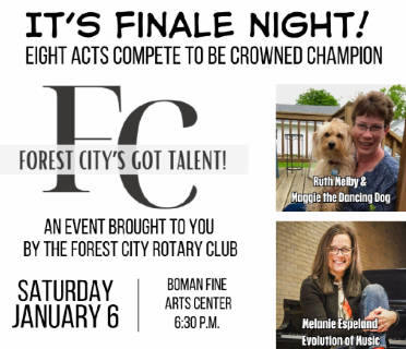 Event Promo Photo For Forest City's Got Talent Finale