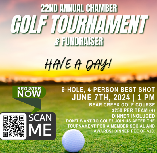 Event Promo Photo For 22nd Annual Chamber Golf Tournament & Fundraiser