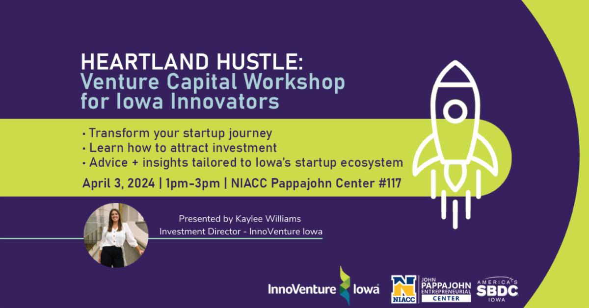 Event Promo Photo For Heartland Hustle: How to Raise Venture Capital for Your Startup