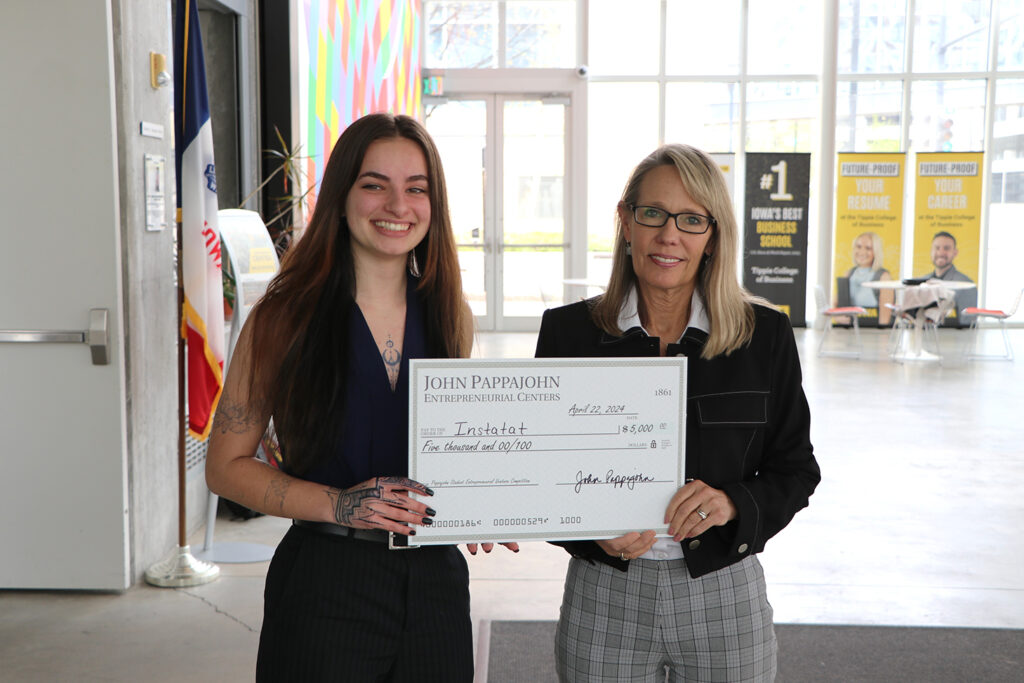 NIACC Student Wins Top Prize at 2024 Pappajohn Student Entrepreneurial Venture Competition Main Photo