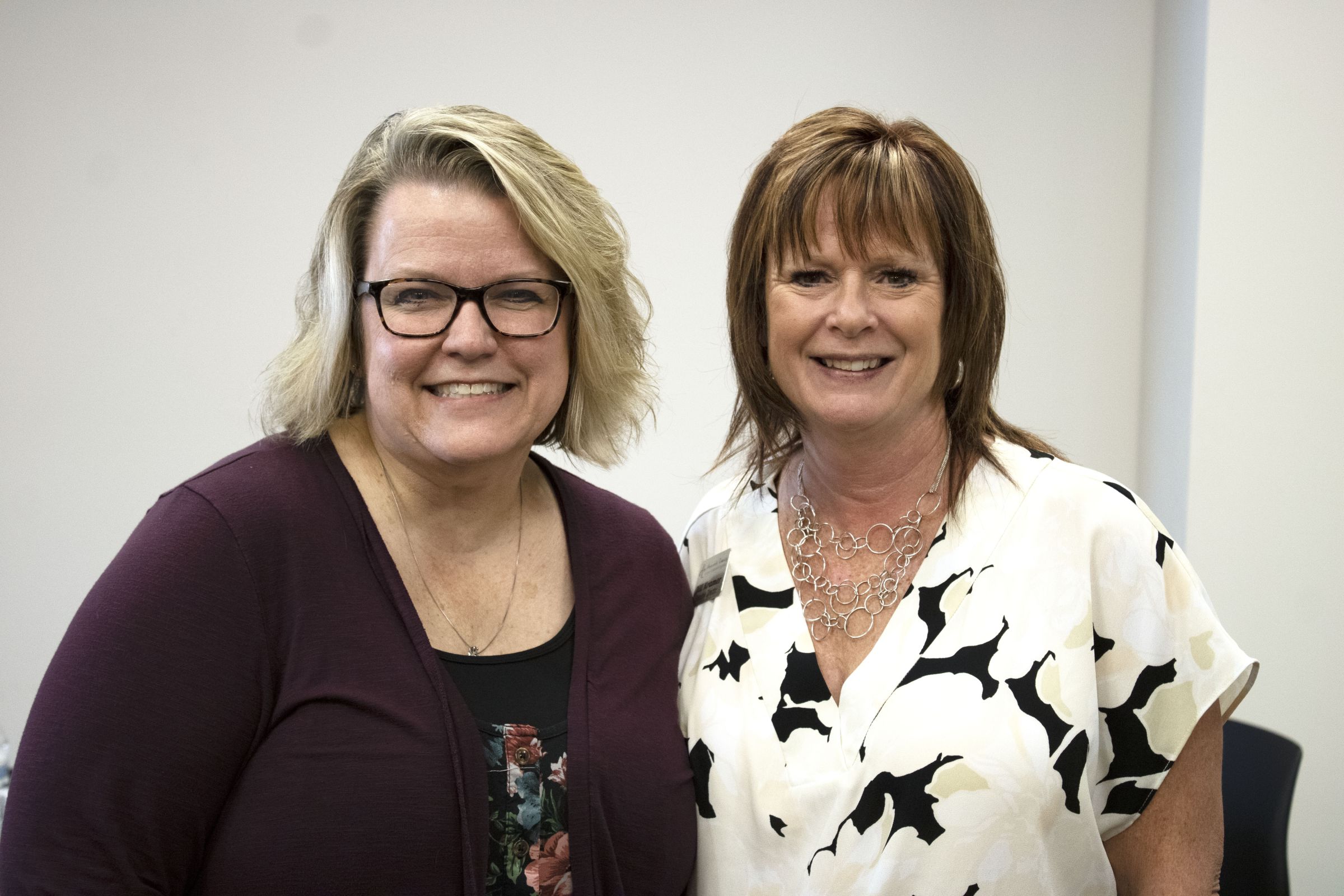 Celina Peerman (left) and Jill Kramer (right)