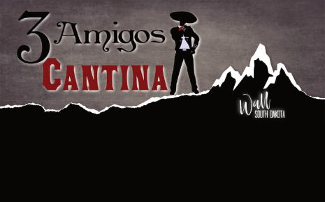 3 Amigos Cantina's Logo