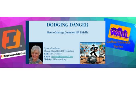 Coffee Connect with Synova Nicolaisen: Dodging Danger—How to Manage Common HR Pitfalls Photo