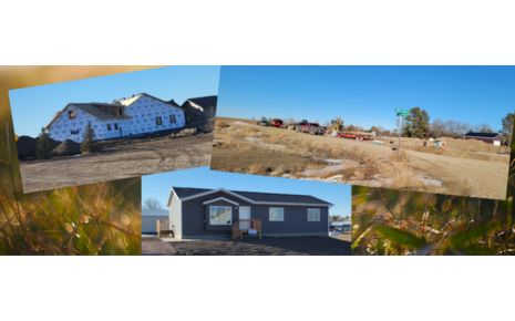 Spring Progress in Wall’s Echo Park Subdivision Photo