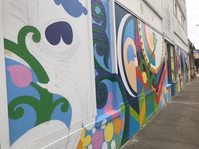 Revitalization for Shaw District Features Road Improvements & Mural Program Photo