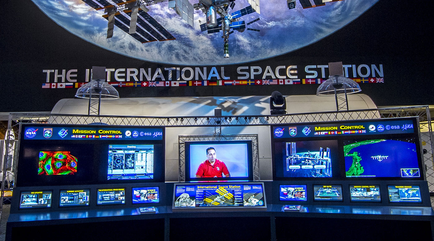 international space station exhibit