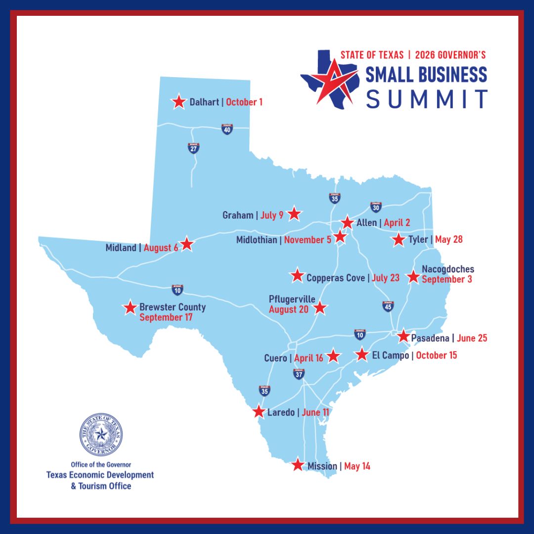 Governor's Small Business Summit Coming to Pasadena in June 2026 Photo