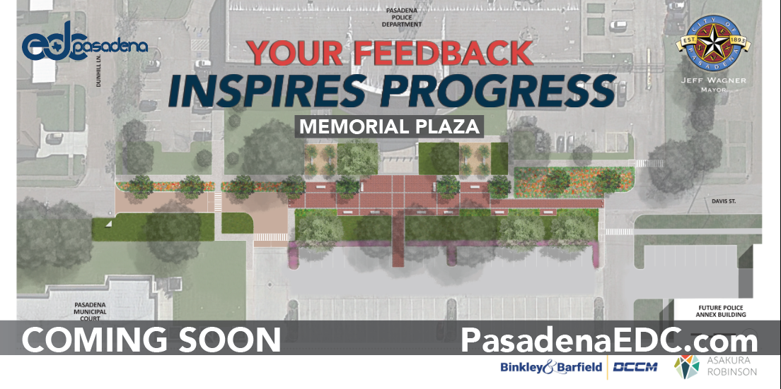 click here to open Pasadena Memorial Plaza