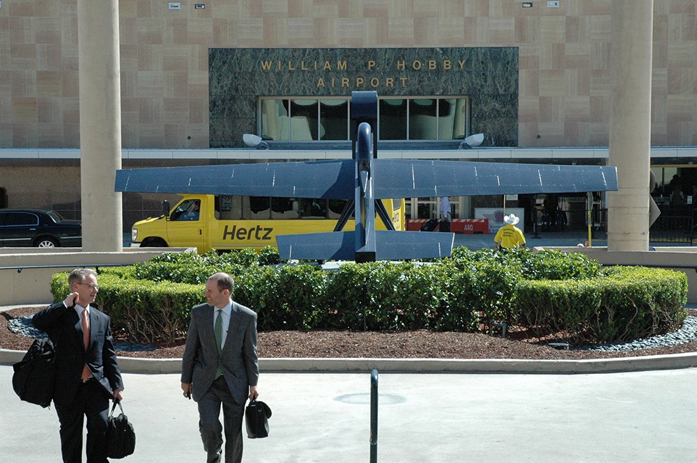 hobby airport entrance