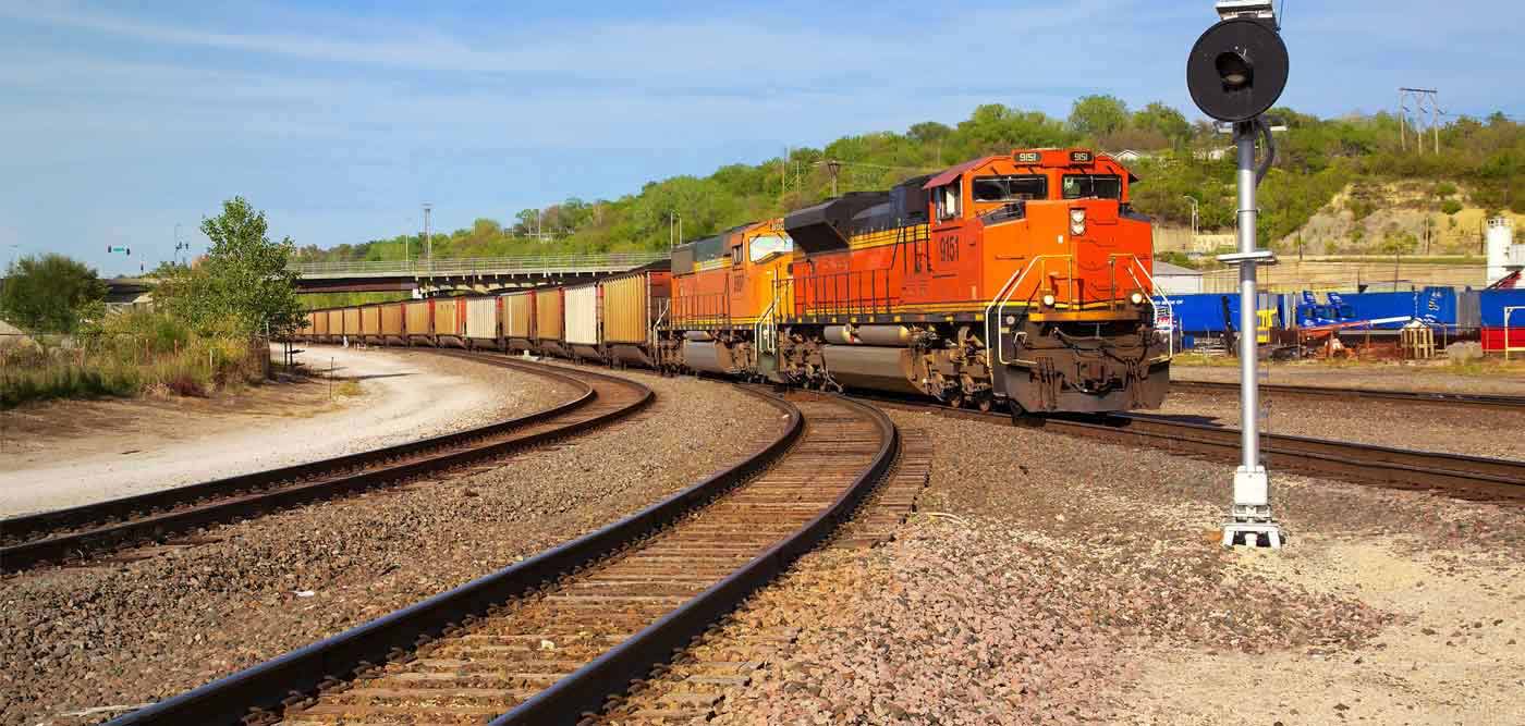 Freight Train in Thayer County, NE